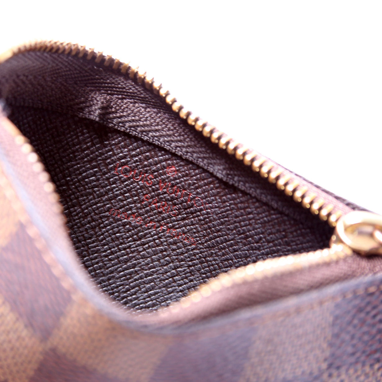 Pochette Cles Damier Ebene