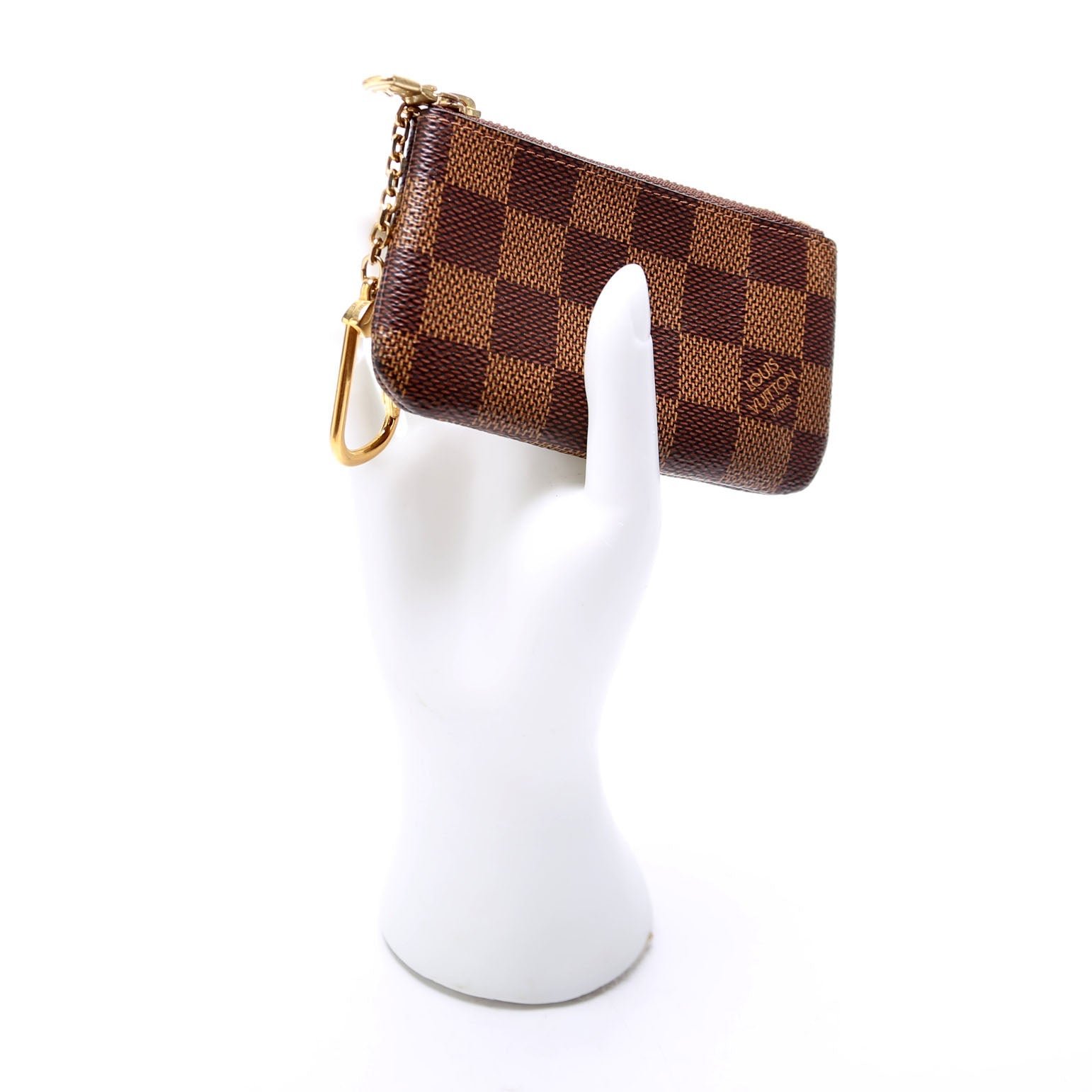 Pochette Cles Damier Ebene
