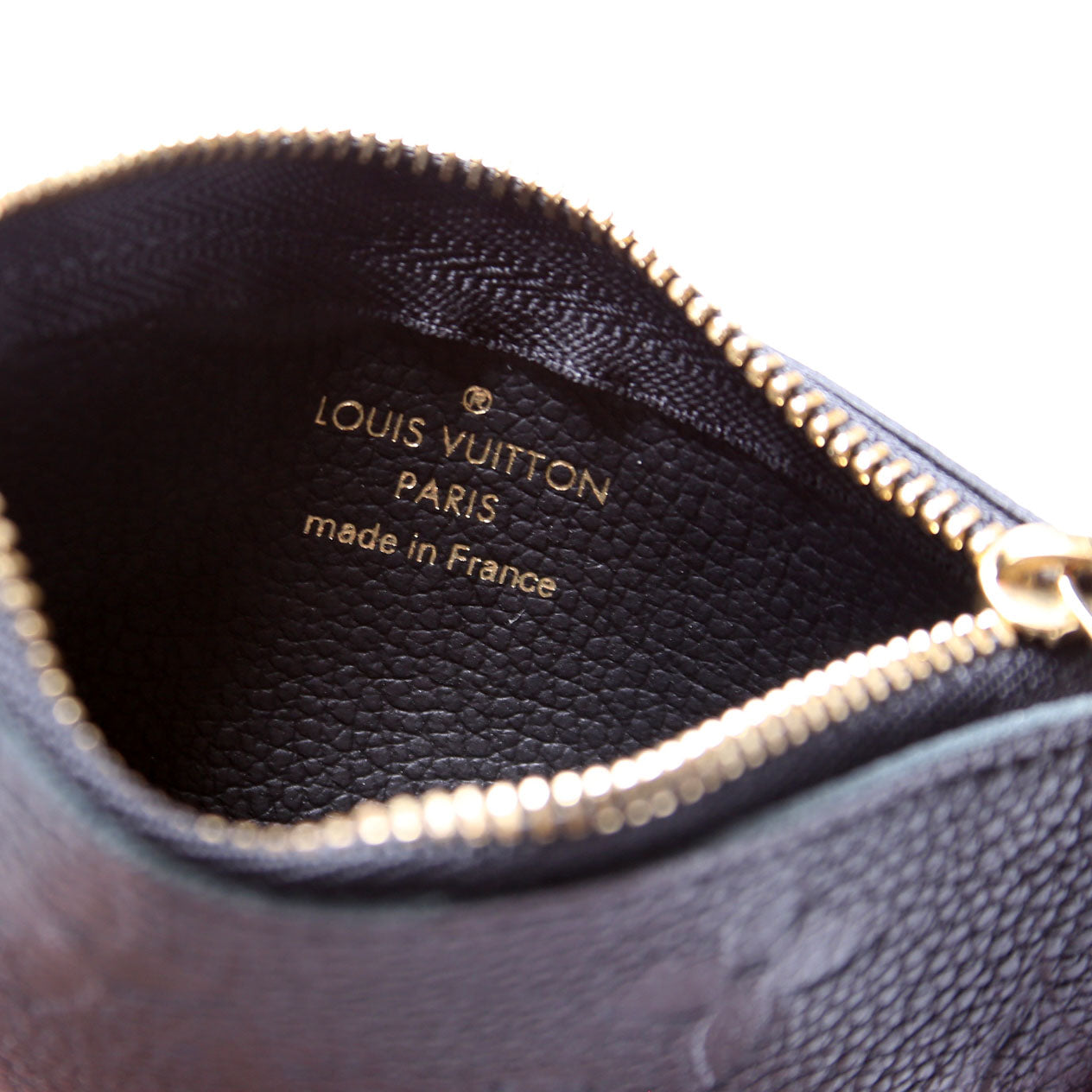 Pochette Cles Empreinte Black