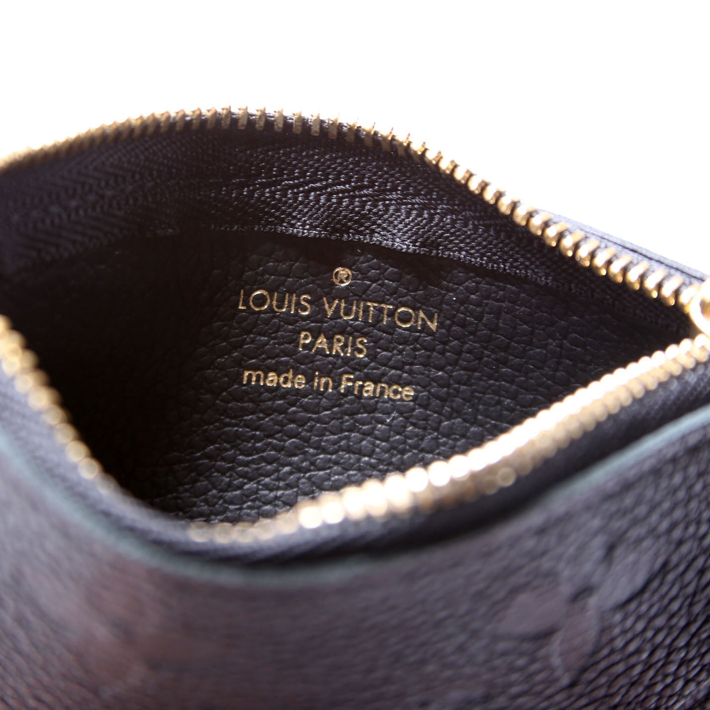 Pochette Cles Empreinte Black