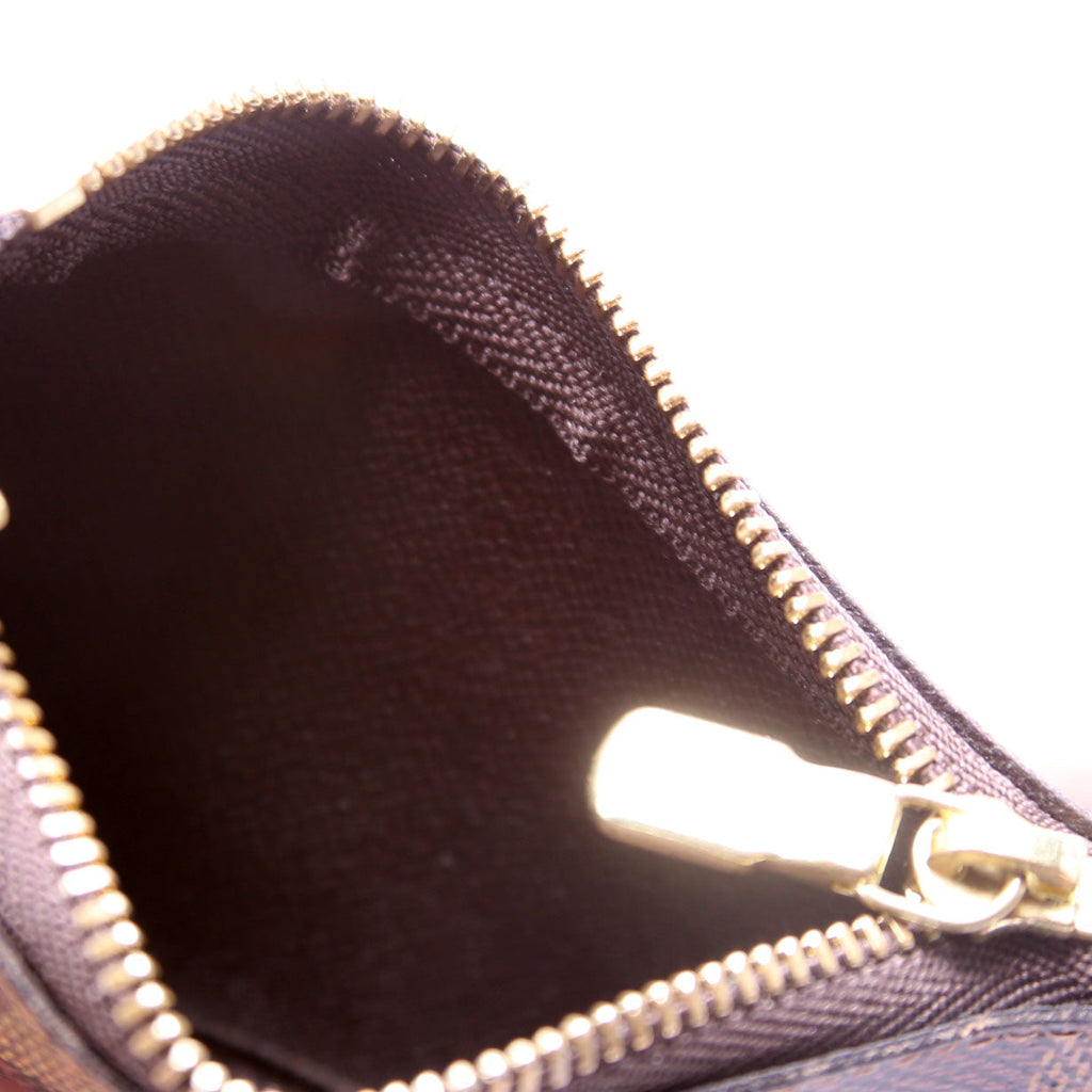 Pochette Cles Damier Ebene