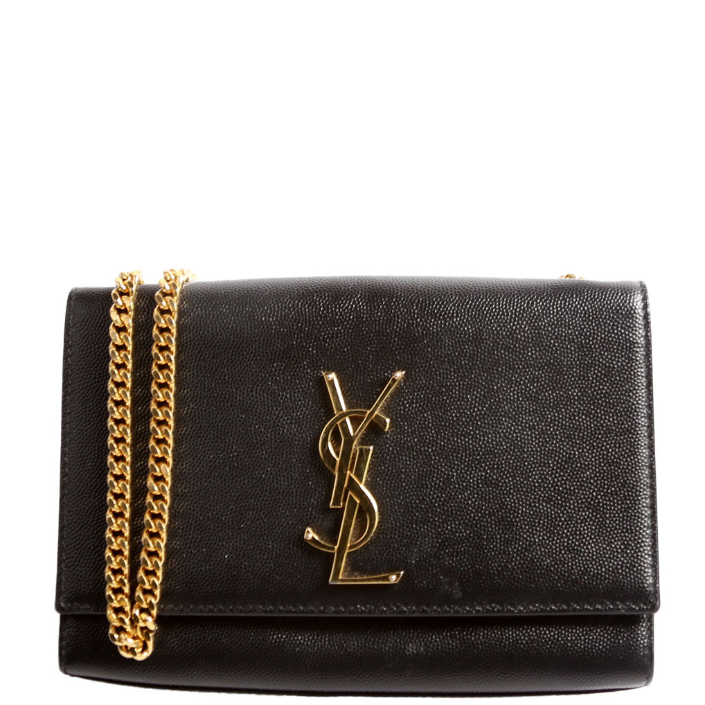 Kate Satchel Grain De Poudre Small 469390 Black