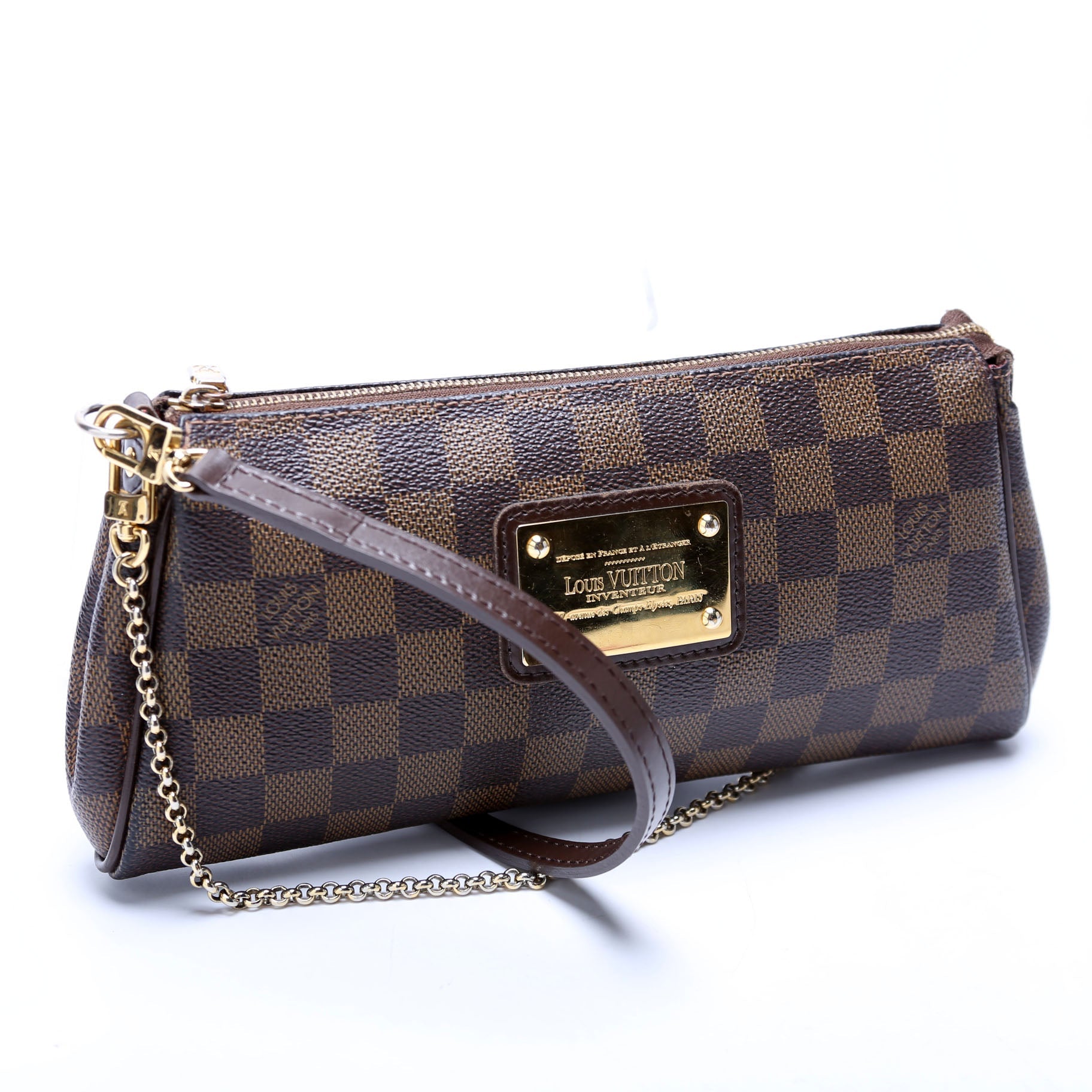 Eva Clutch Damier Ebene