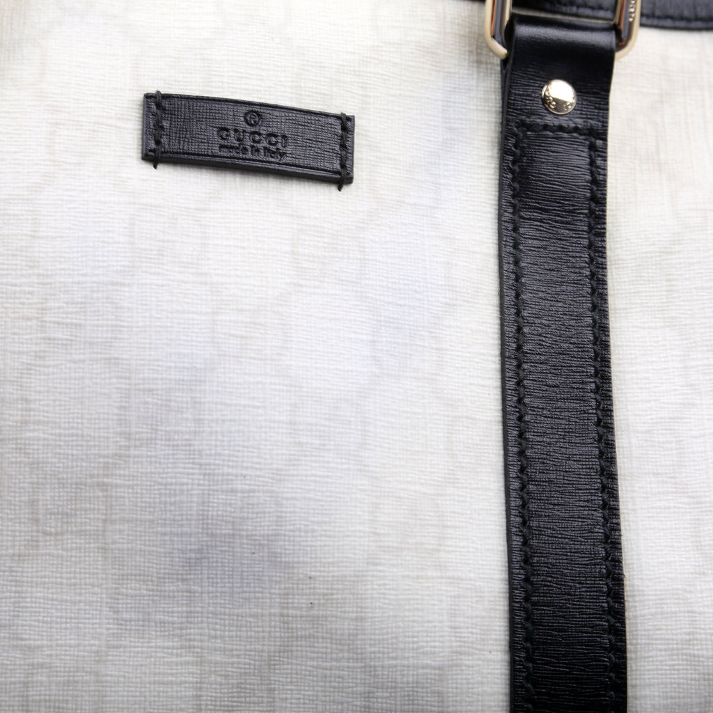 193603 Joy Boston Bag White/Black