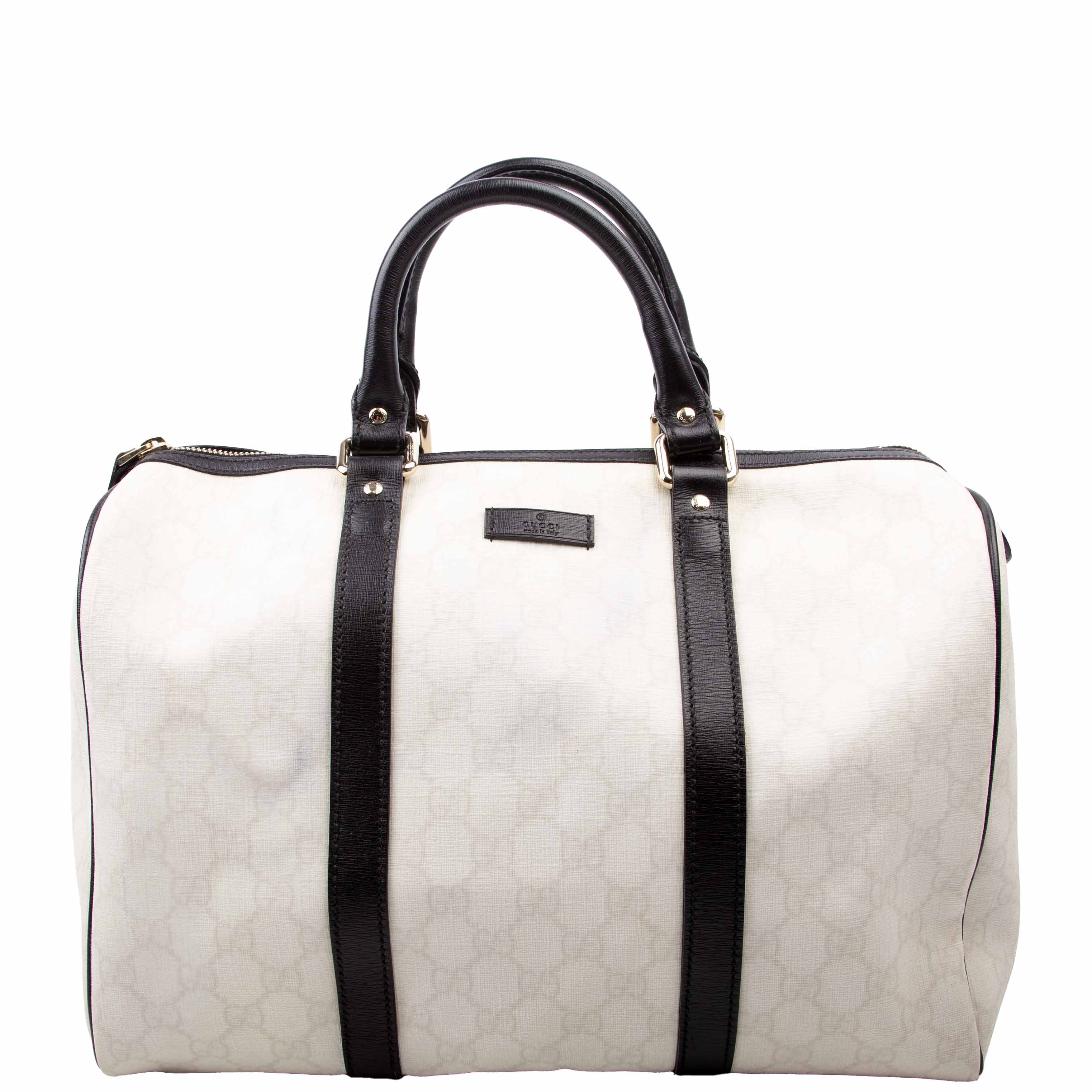 193603 Joy Boston Bag White/Black