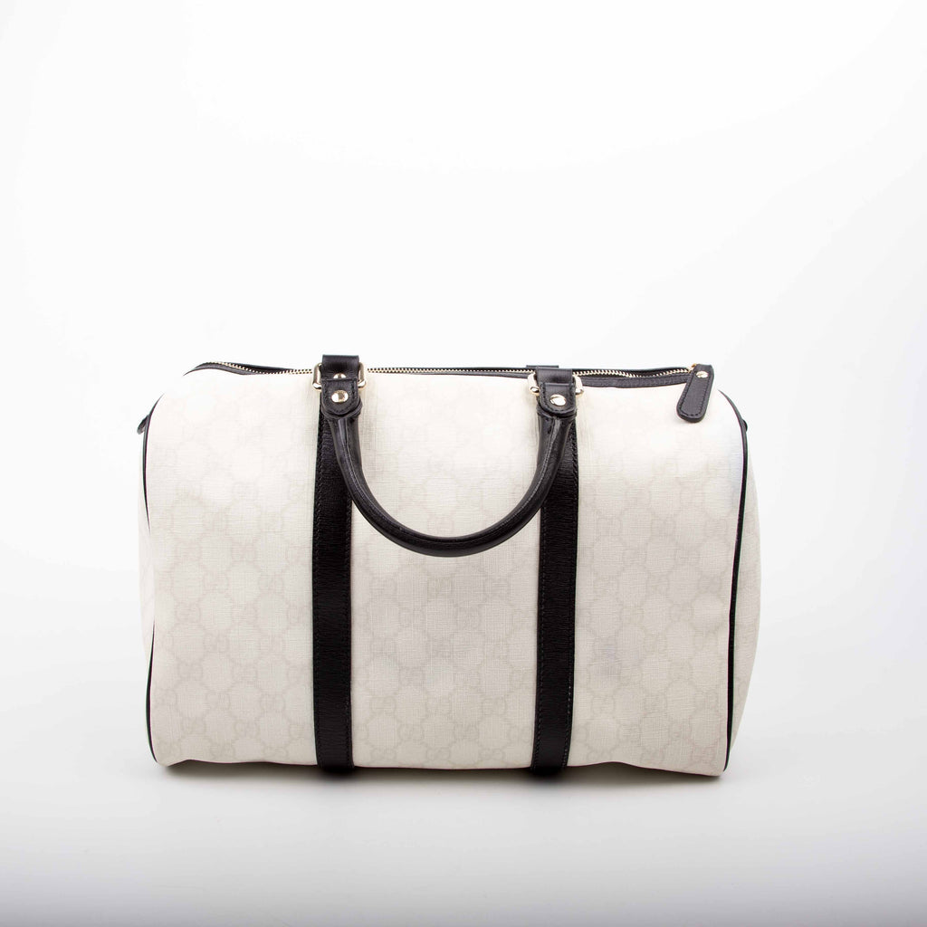193603 Joy Boston Bag White/Black