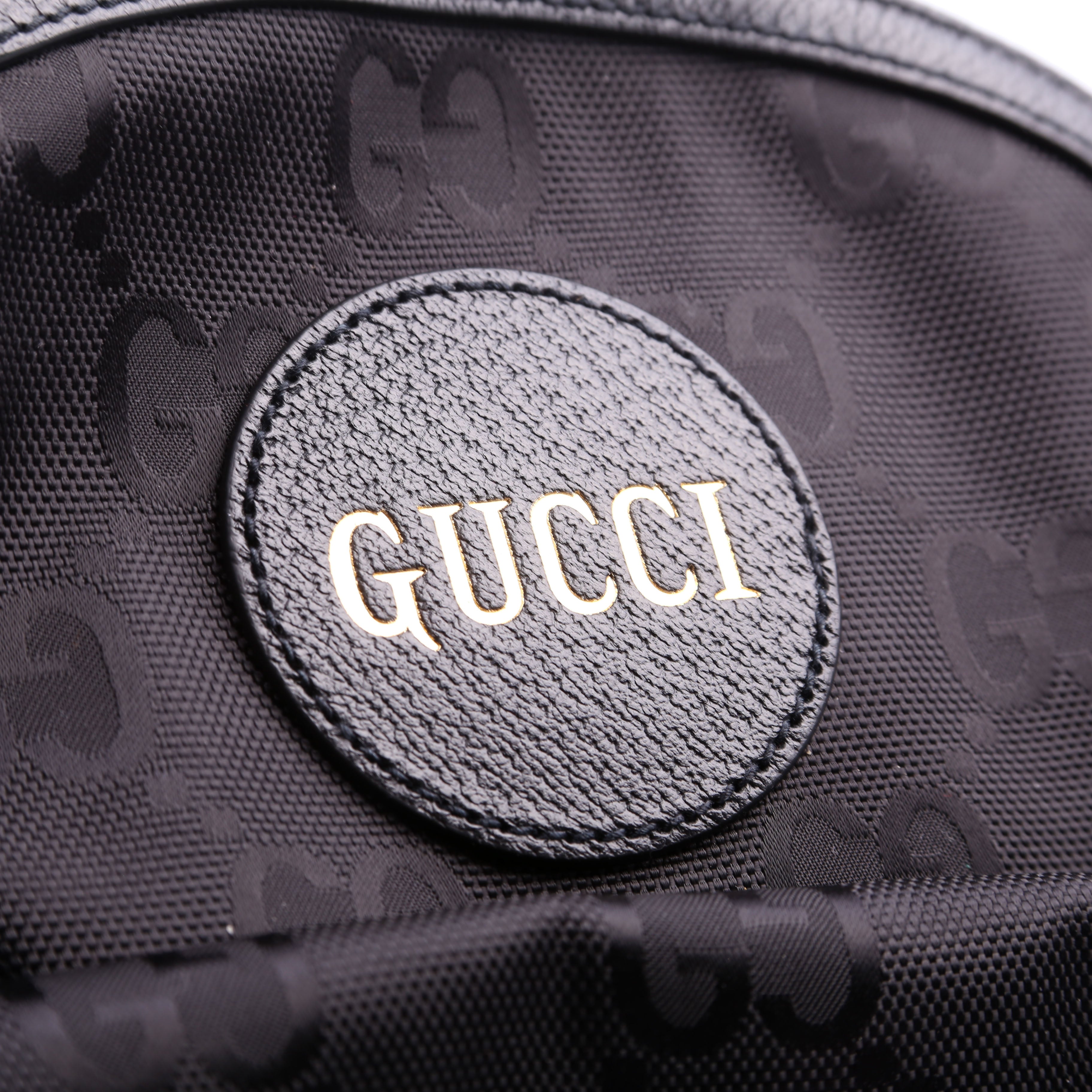 644992 GG Nylon Off the Grid Backpack Black