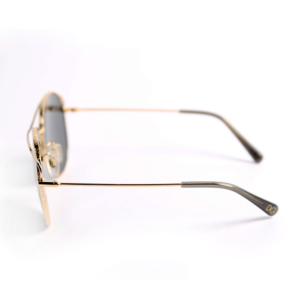 DG2261 Aviator Sunglasses Black/Gold
