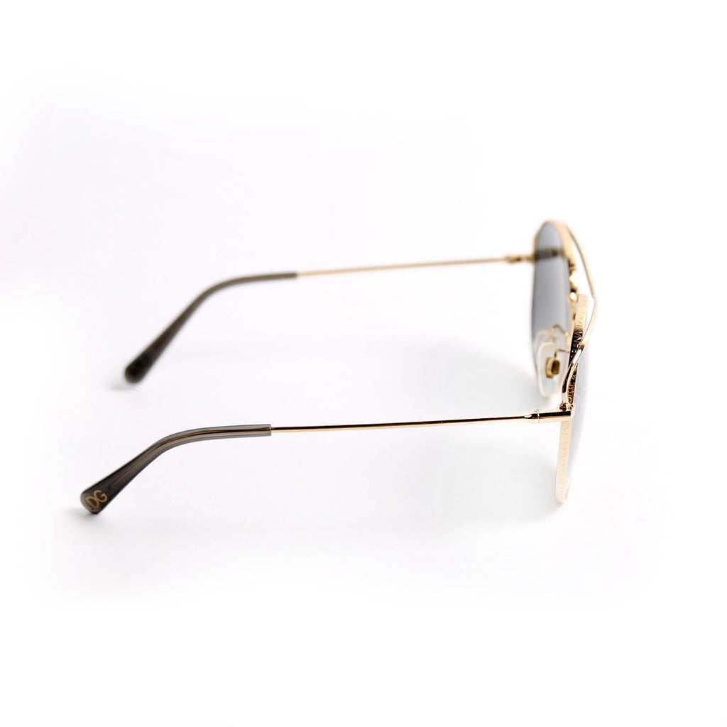 DG2261 Aviator Sunglasses Black/Gold