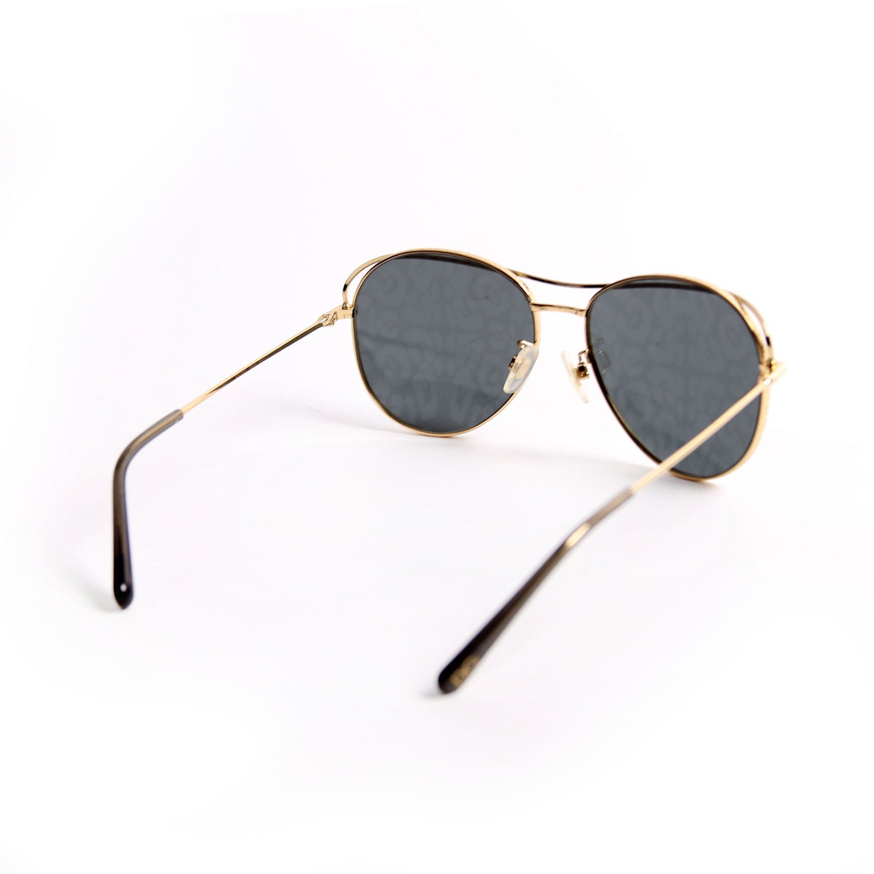 DG2261 Aviator Sunglasses Black/Gold