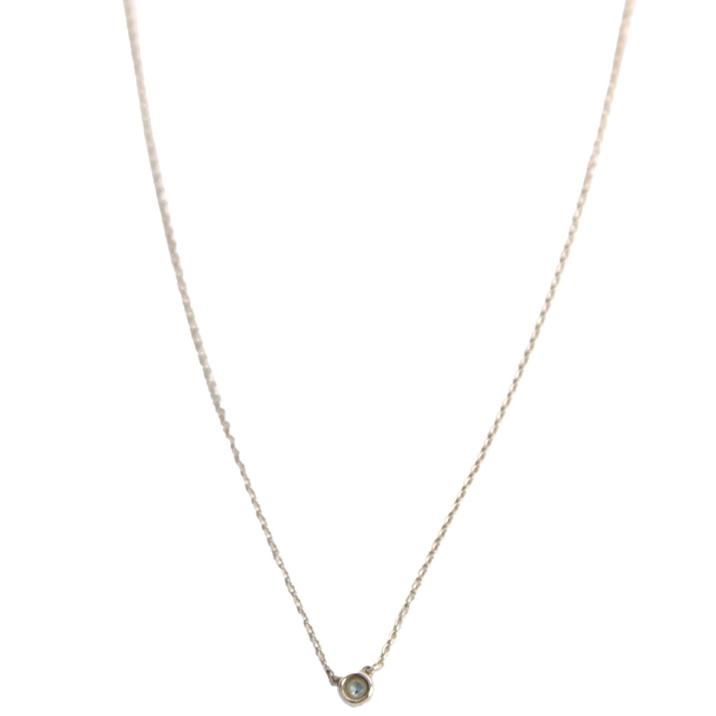 Elsa Peretti Color By The Yard Necklace 925/Aquamarine