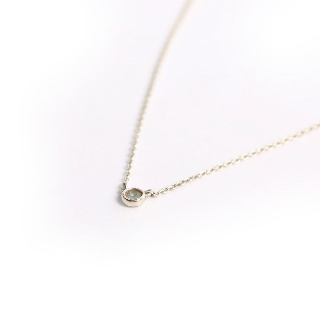 Elsa Peretti Color By The Yard Necklace 925/Aquamarine