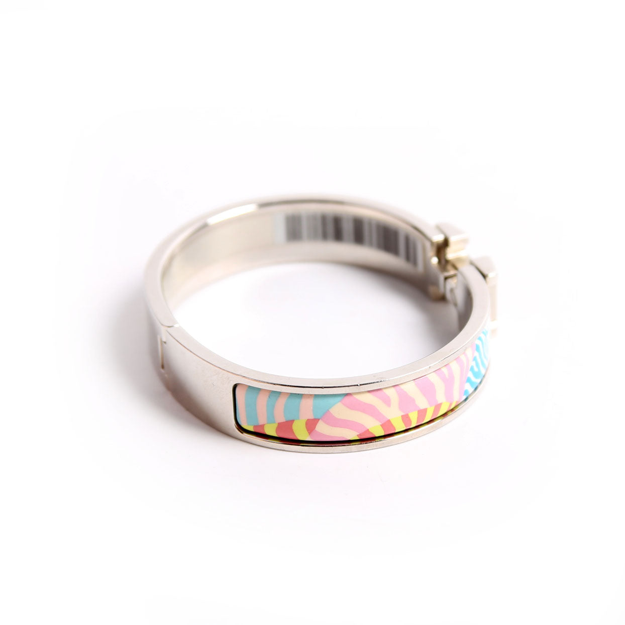 Zebres De Tanzanie Clic Clac Narrow PM Bracelet Silver/Multicolor