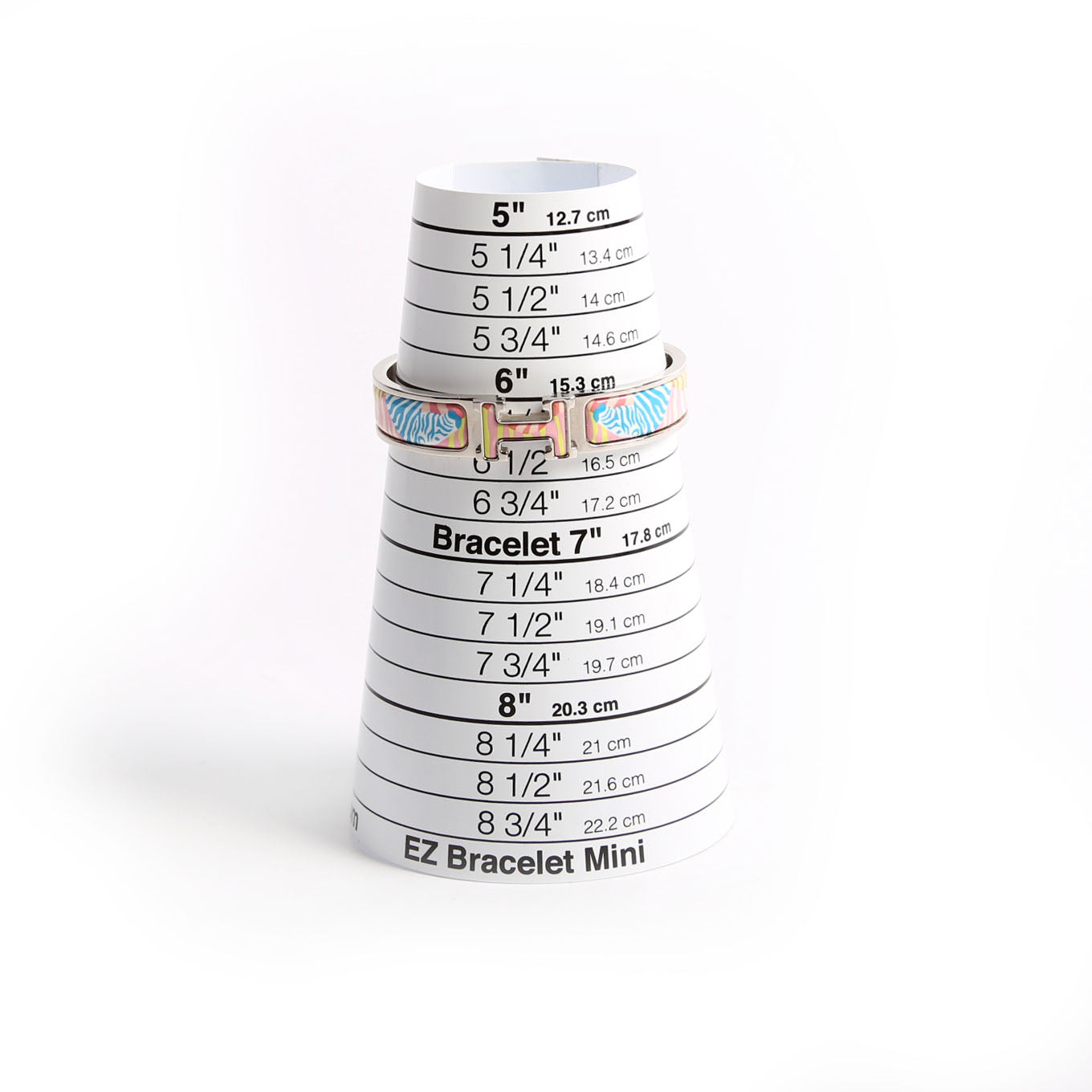 Zebres De Tanzanie Clic Clac Narrow PM Bracelet Silver/Multicolor