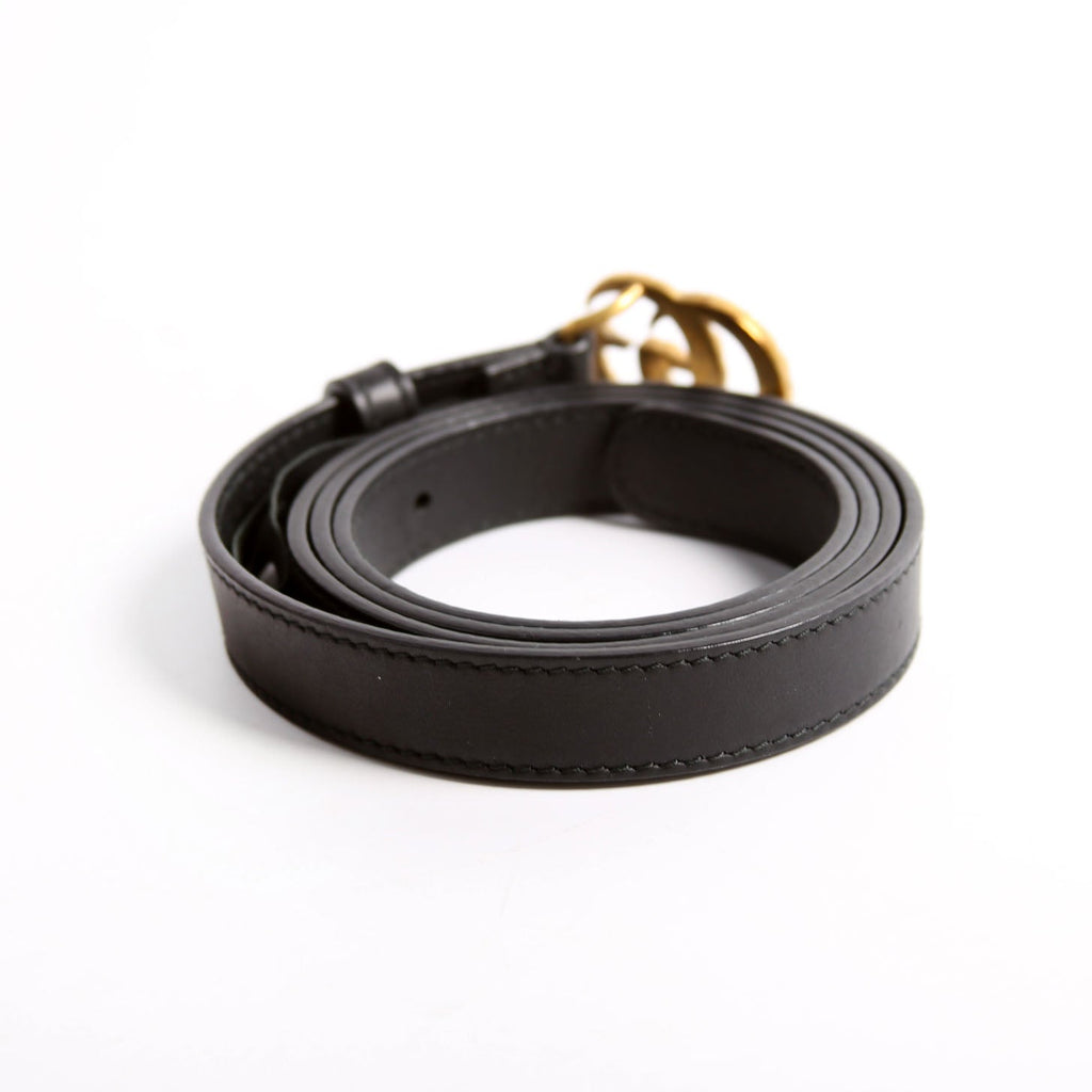 476342 GG Marmont Pearly Belt Size 95/38 Black