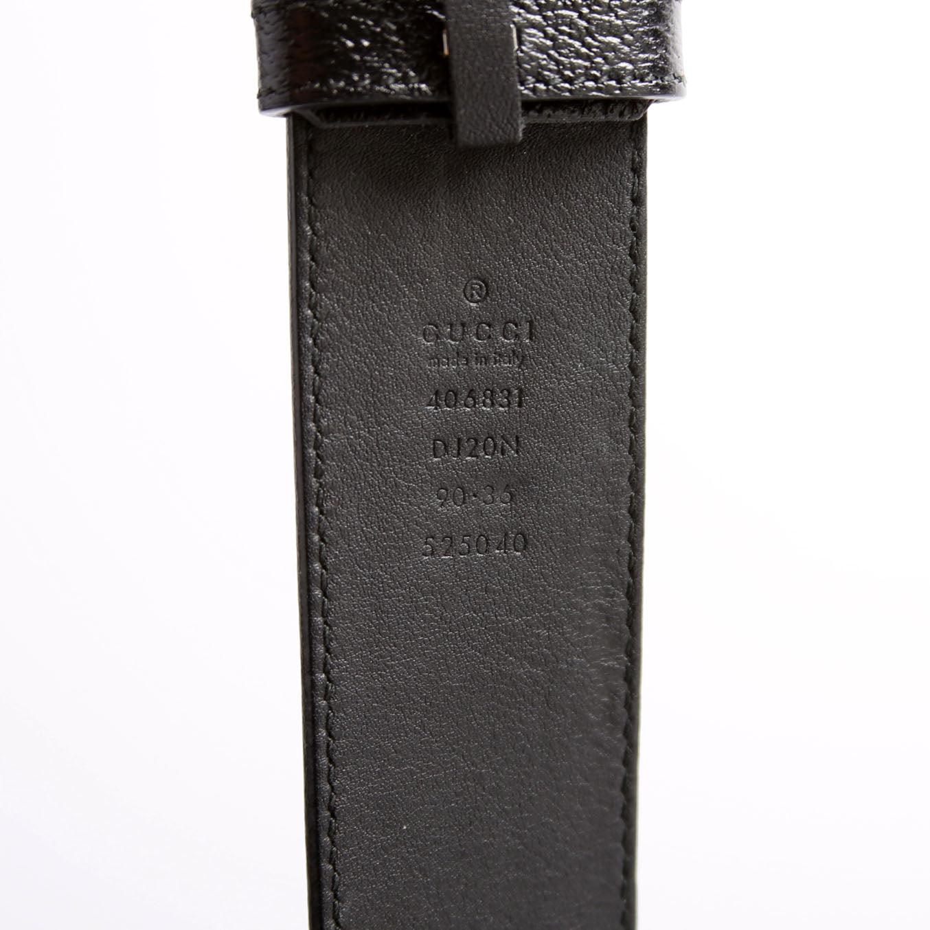 406831 GG Marmont Belt Size 90/36 Black
