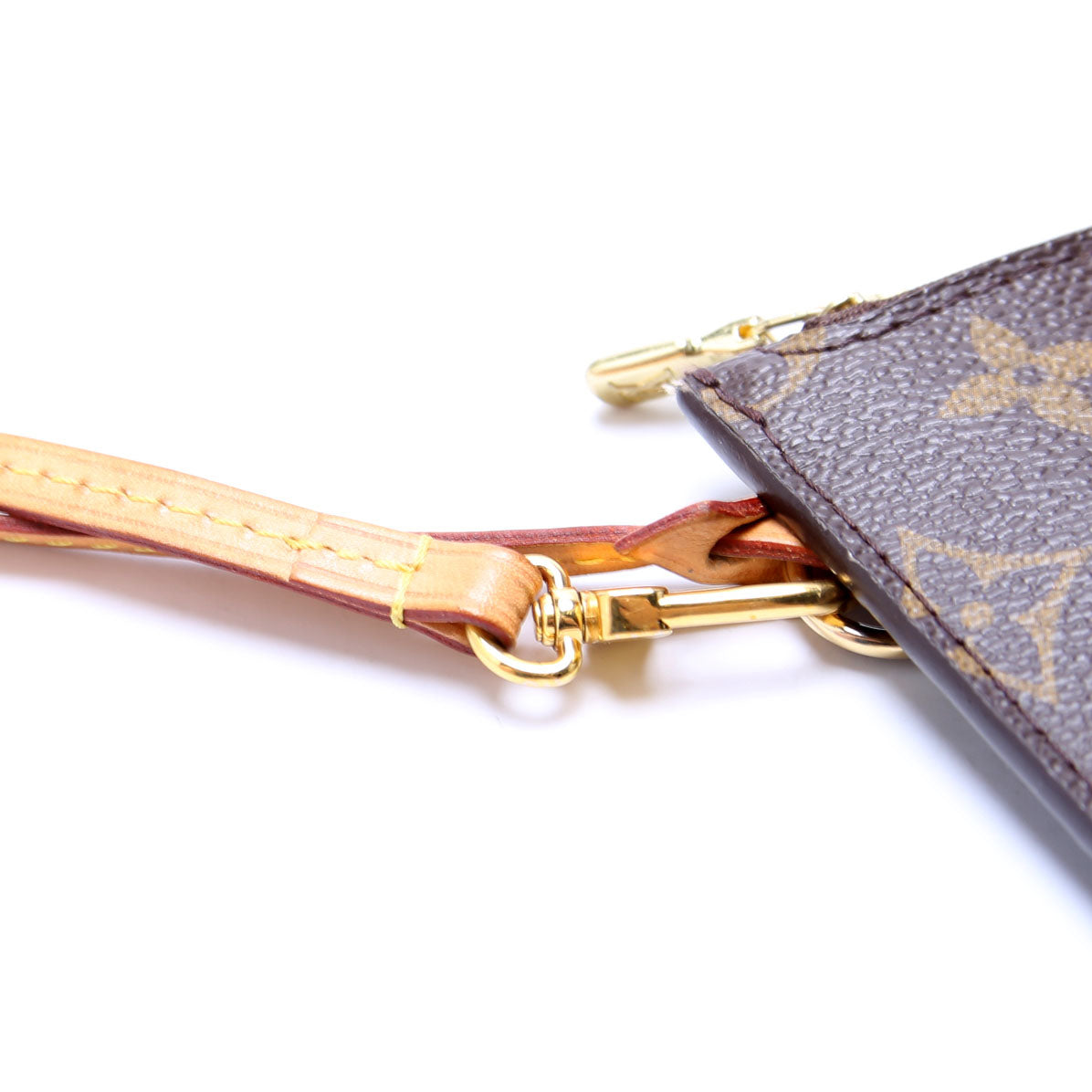 Pochette Only Monogram Neverfull Beige