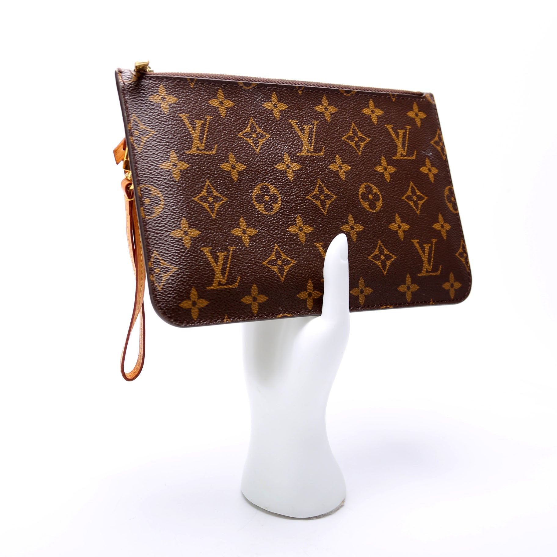 Pochette Only Monogram Neverfull Beige