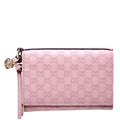 323401 Microguccissima Business Card Case Pink