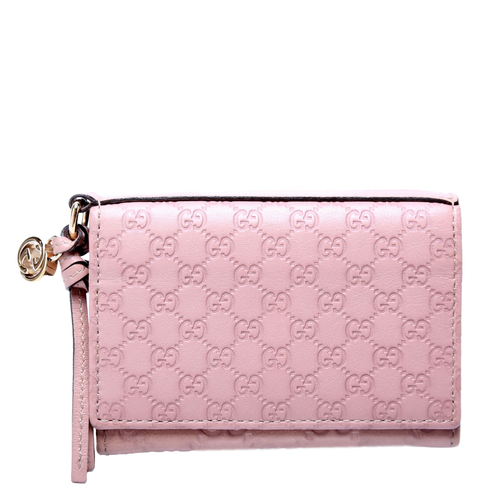 323401 Microguccissima Business Card Case Pink