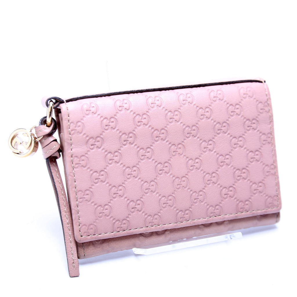 323401 Microguccissima Business Card Case Pink