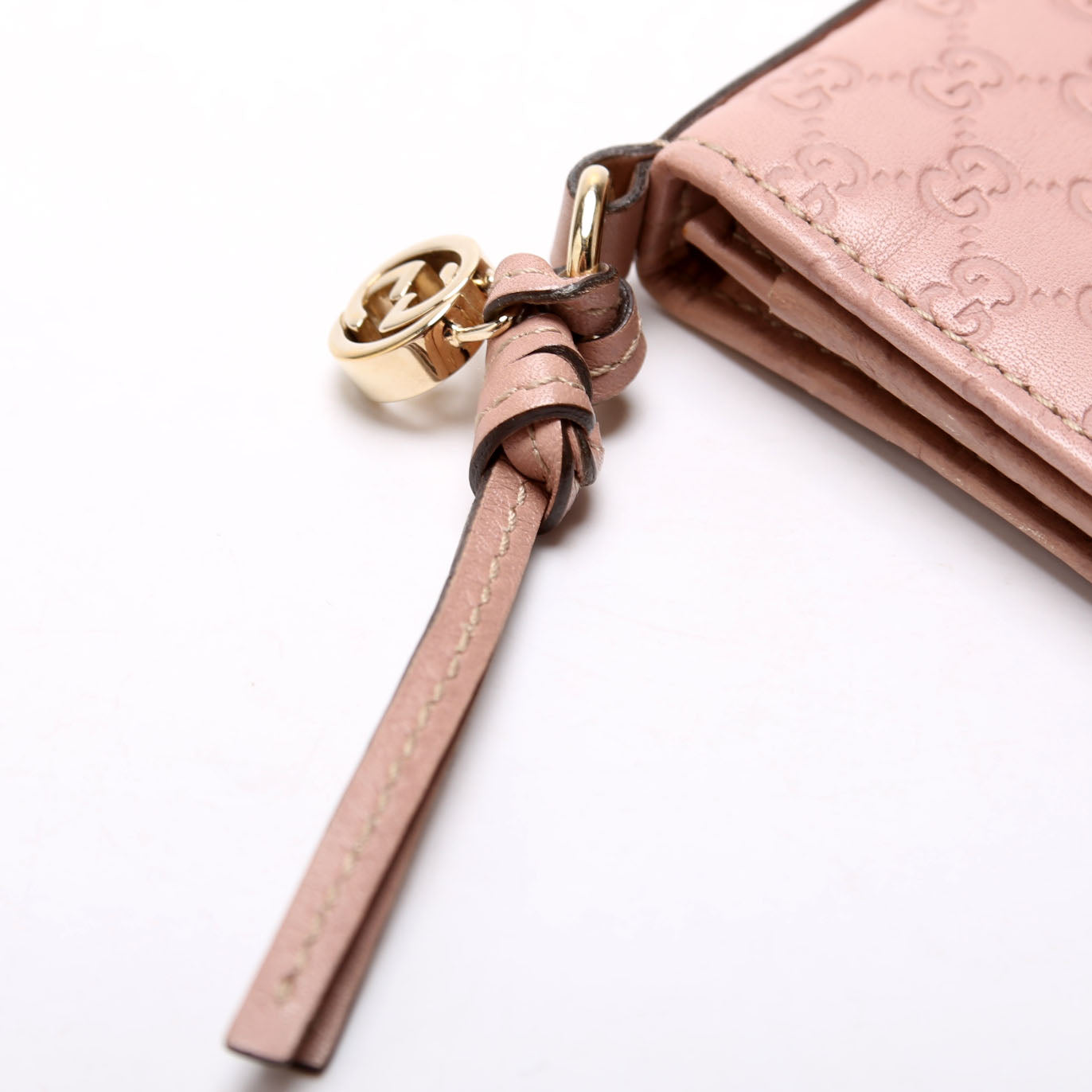 323401 Microguccissima Business Card Case Pink