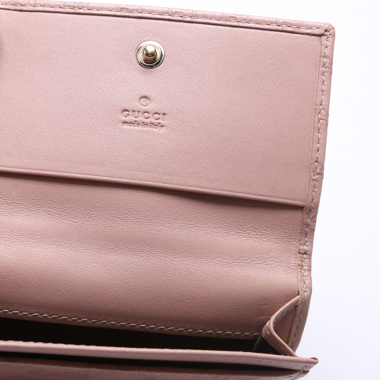 323401 Microguccissima Business Card Case Pink