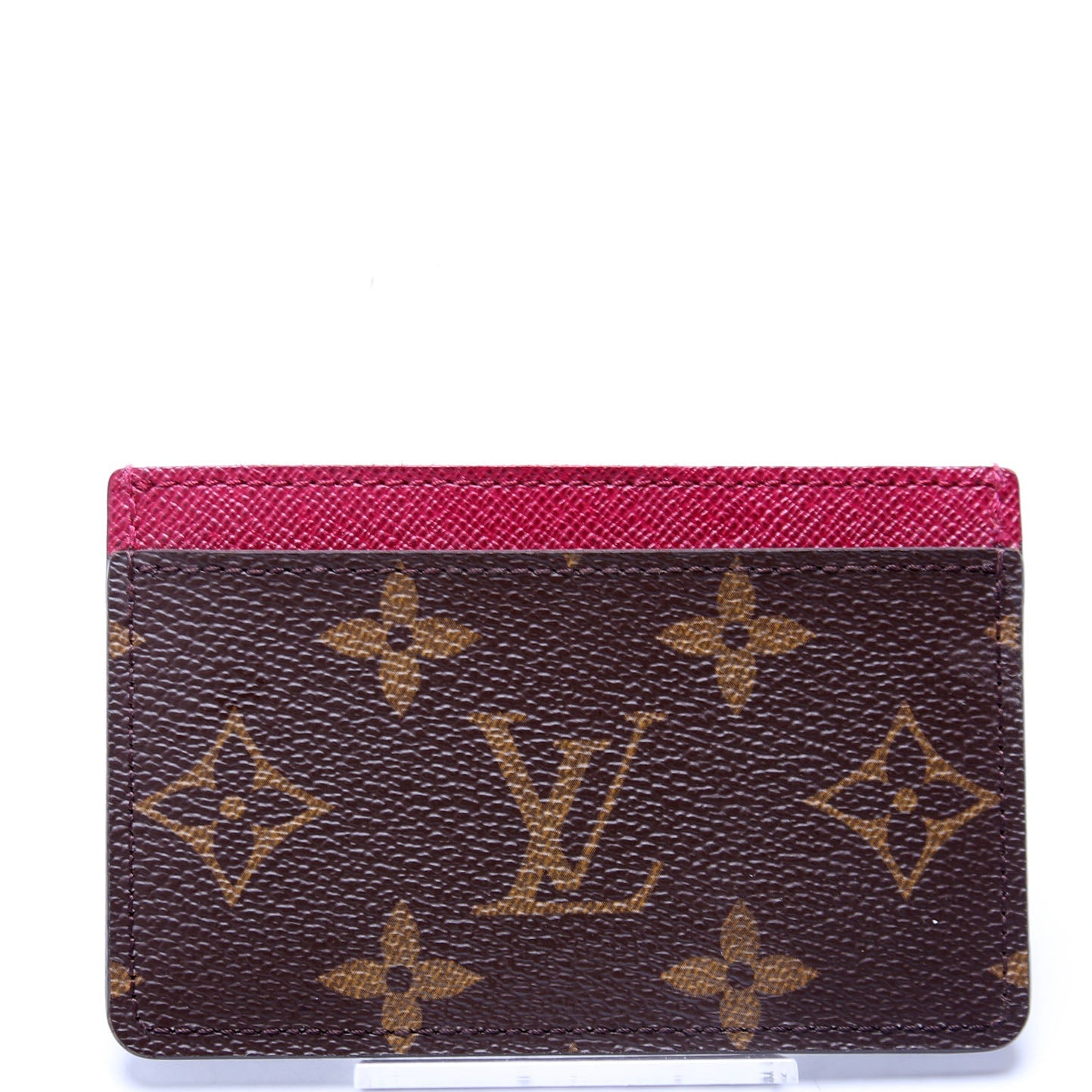 Card Holder Monogram Berry
