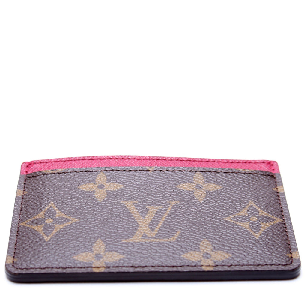 Card Holder Monogram Berry