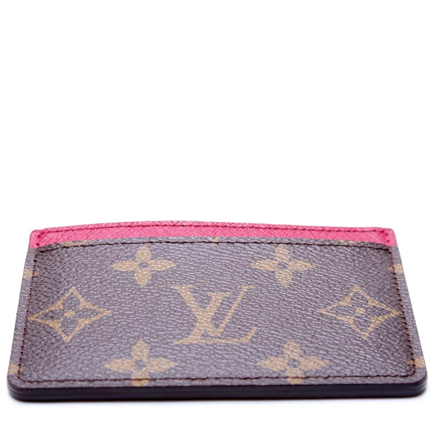 Card Holder Monogram Berry
