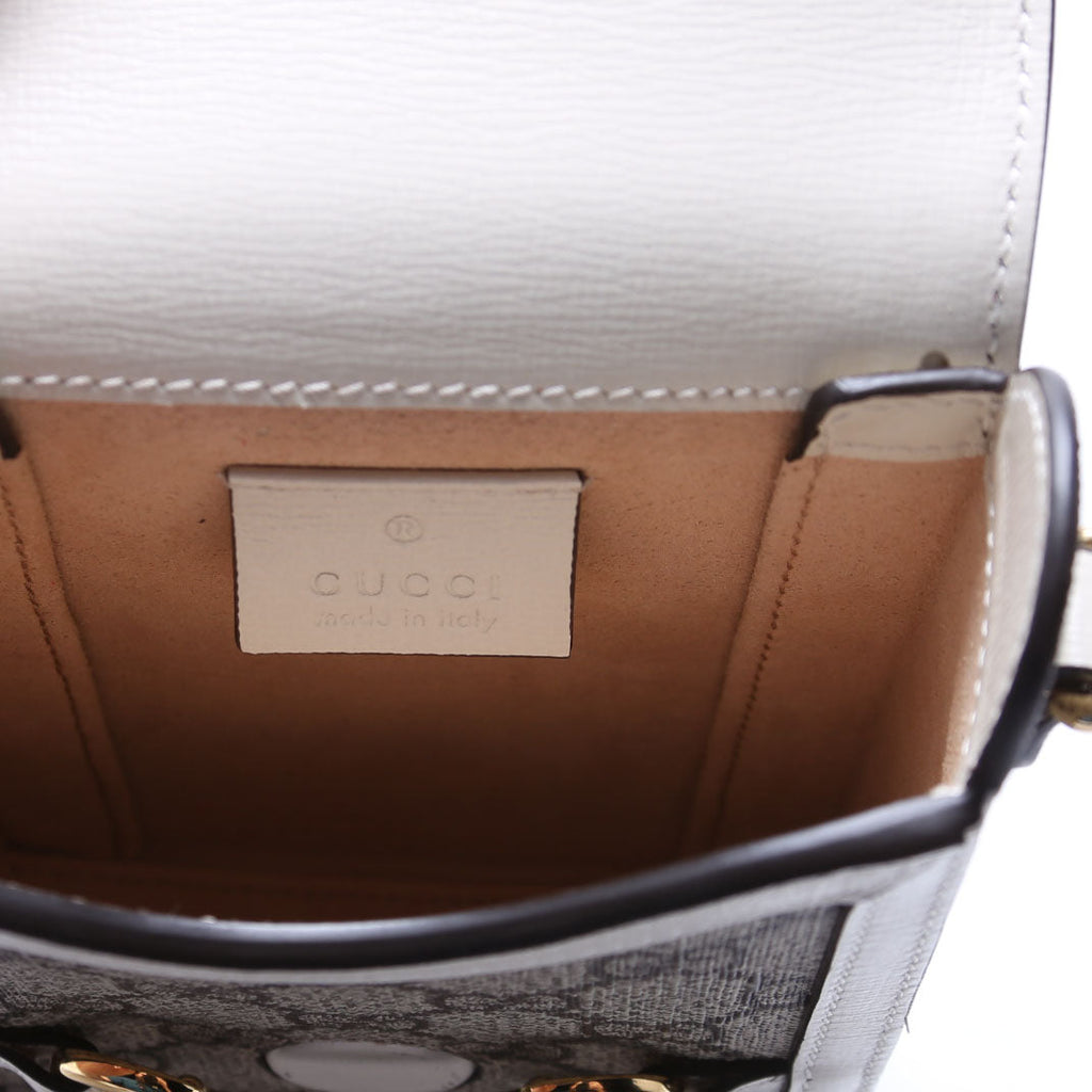 625615 Horsebit 1955 GG Supreme Mini Bag