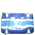 Double Zip Pochette Escale Blue