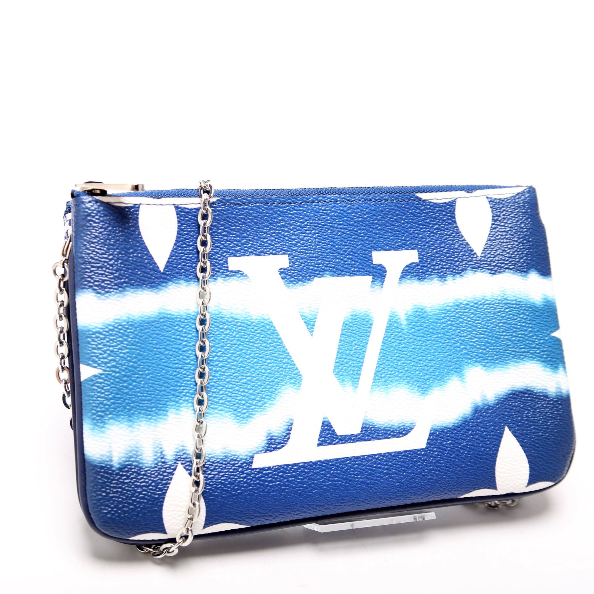 Double Zip Pochette Escale Blue