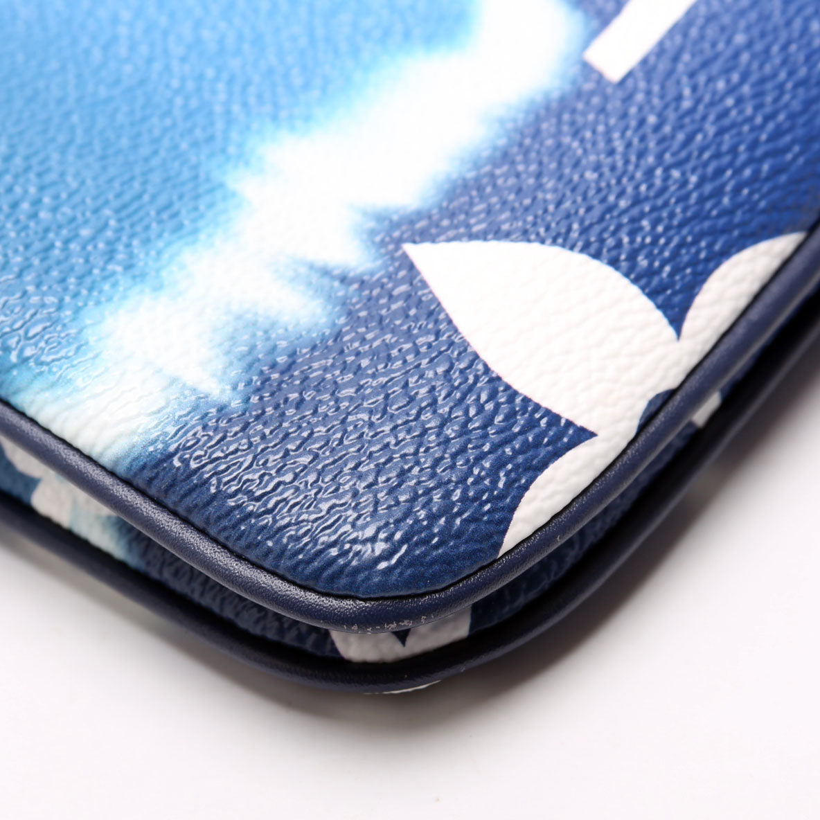 Double Zip Pochette Escale Blue
