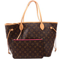 Neverfull with Wallet MM Monogram