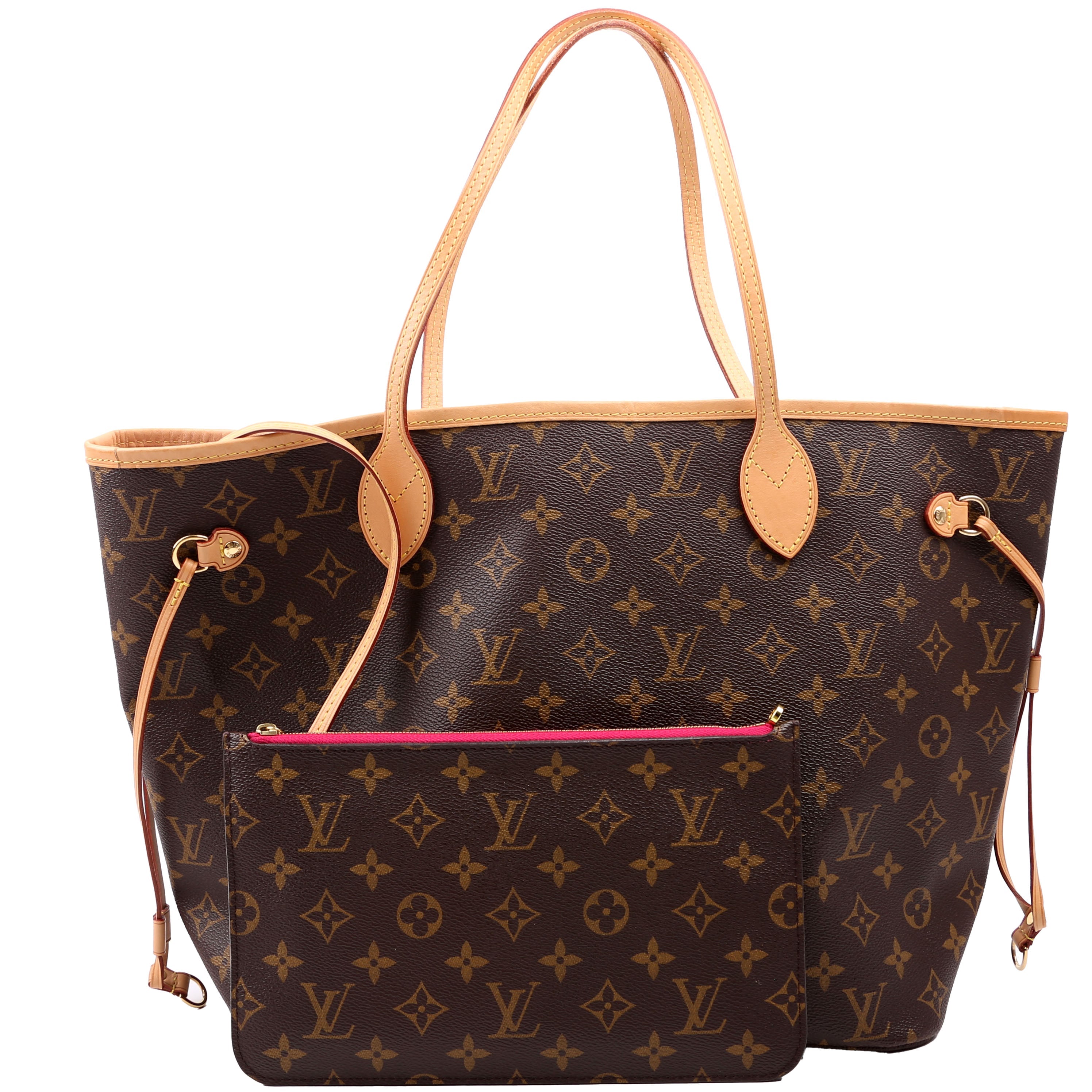 Neverfull with Wallet MM Monogram