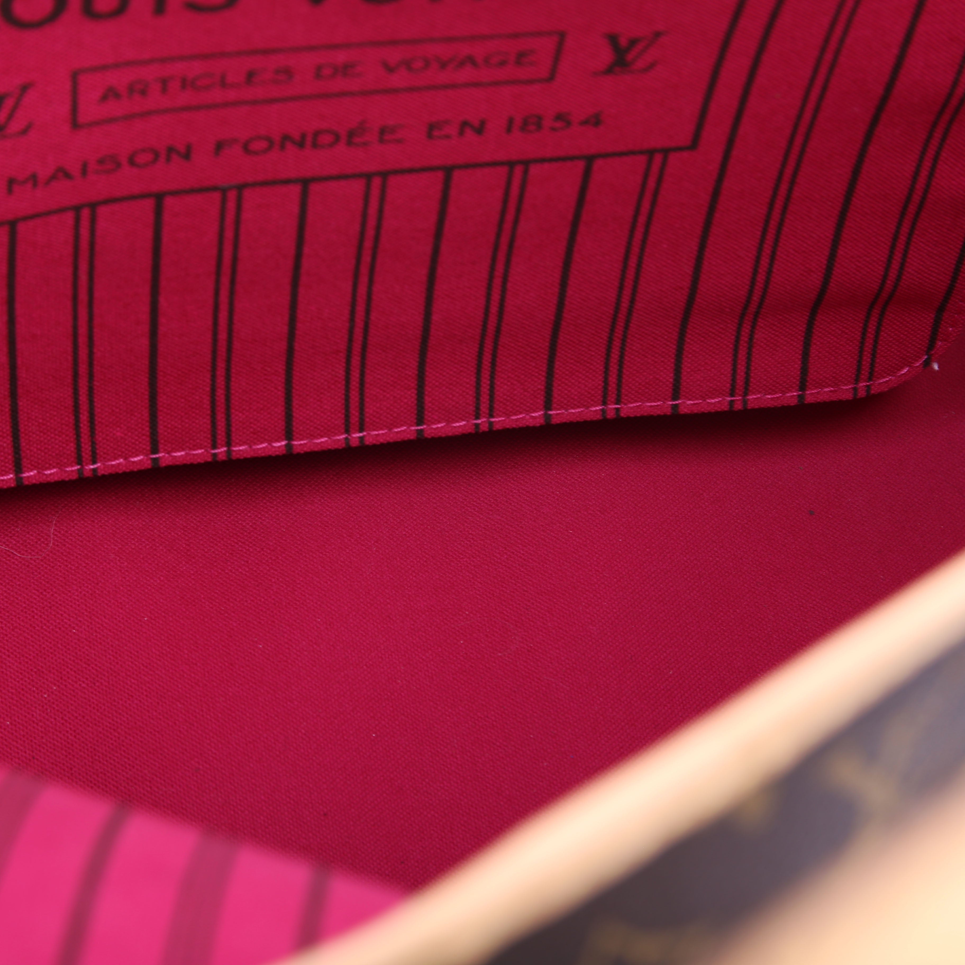 Neverfull with Wallet MM Monogram
