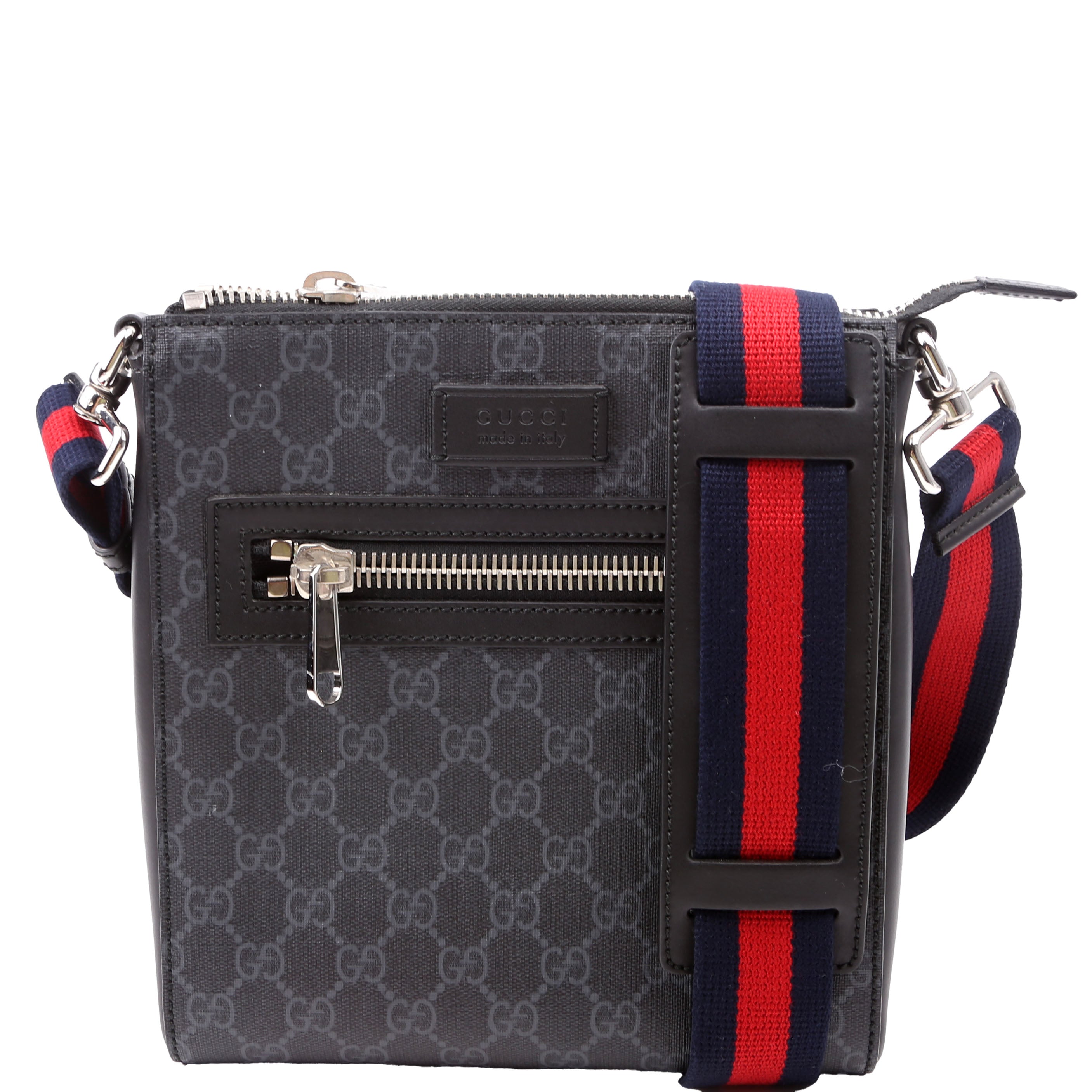 Gucci 523599 Supreme Messenger Bag Black