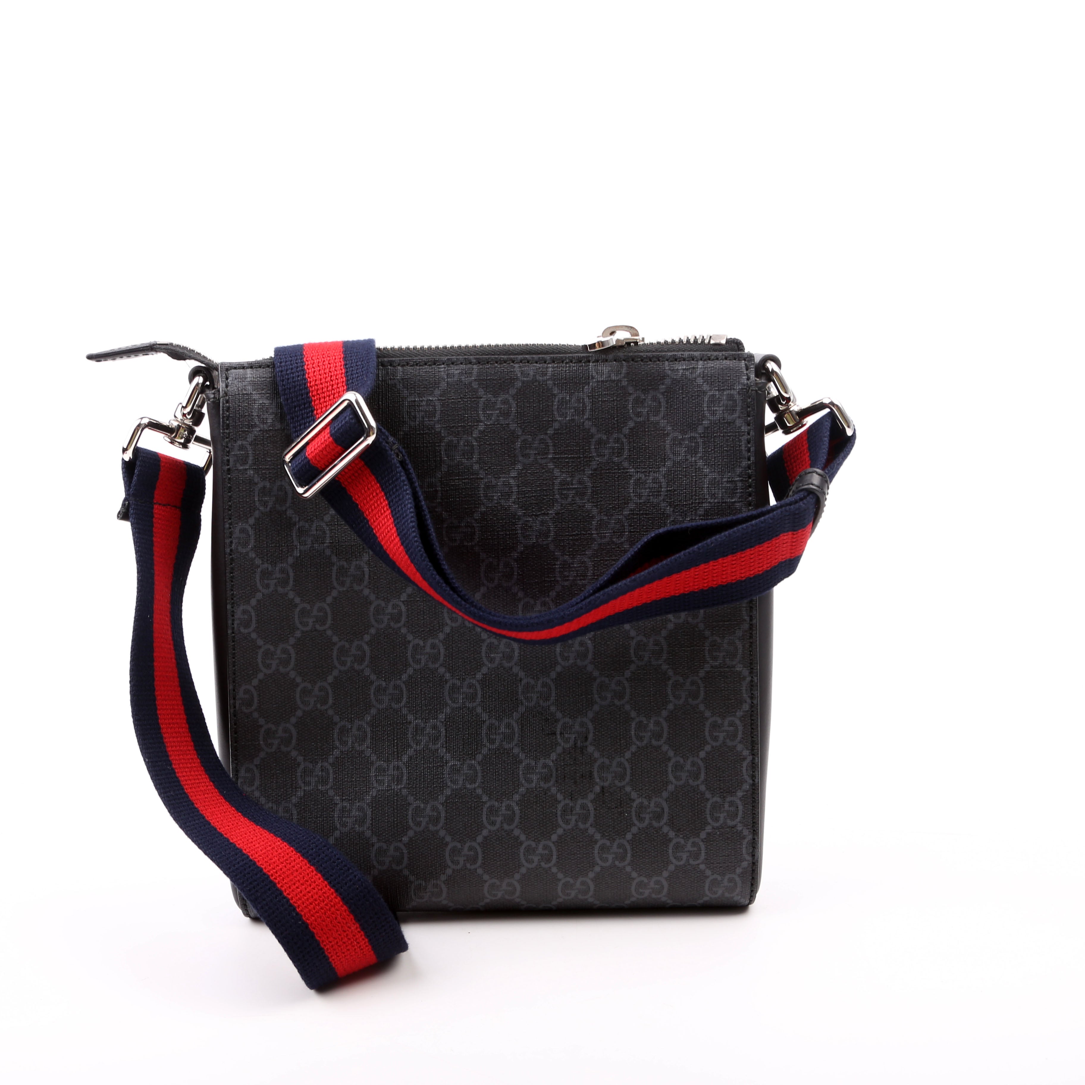 Gucci 523599 Supreme Messenger Bag Black