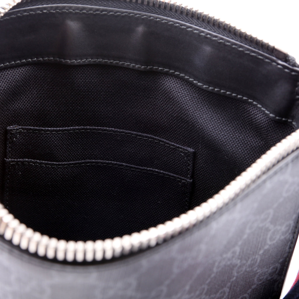 Gucci 523599 Supreme Messenger Bag Black