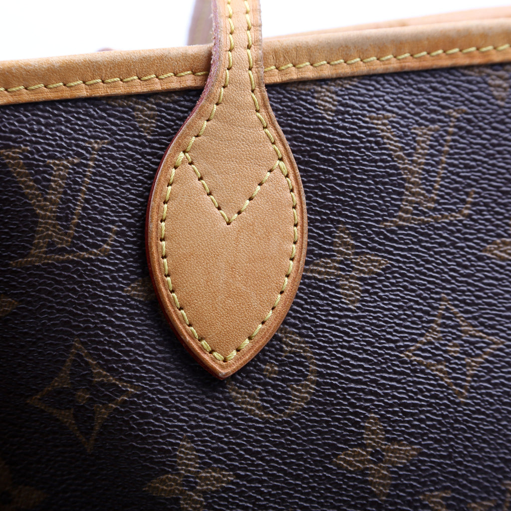 Neverfull With Wallet MM Monogram Pink