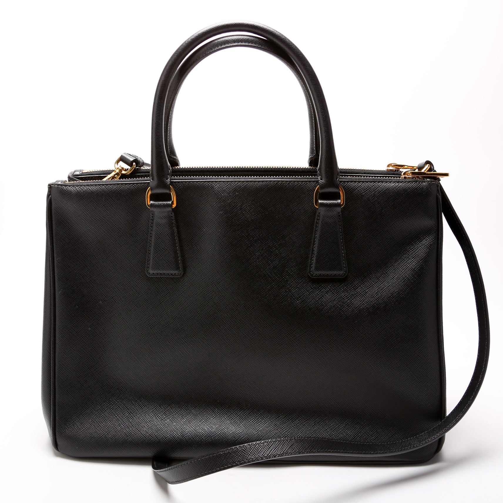 Saffiano Galleria Large Black