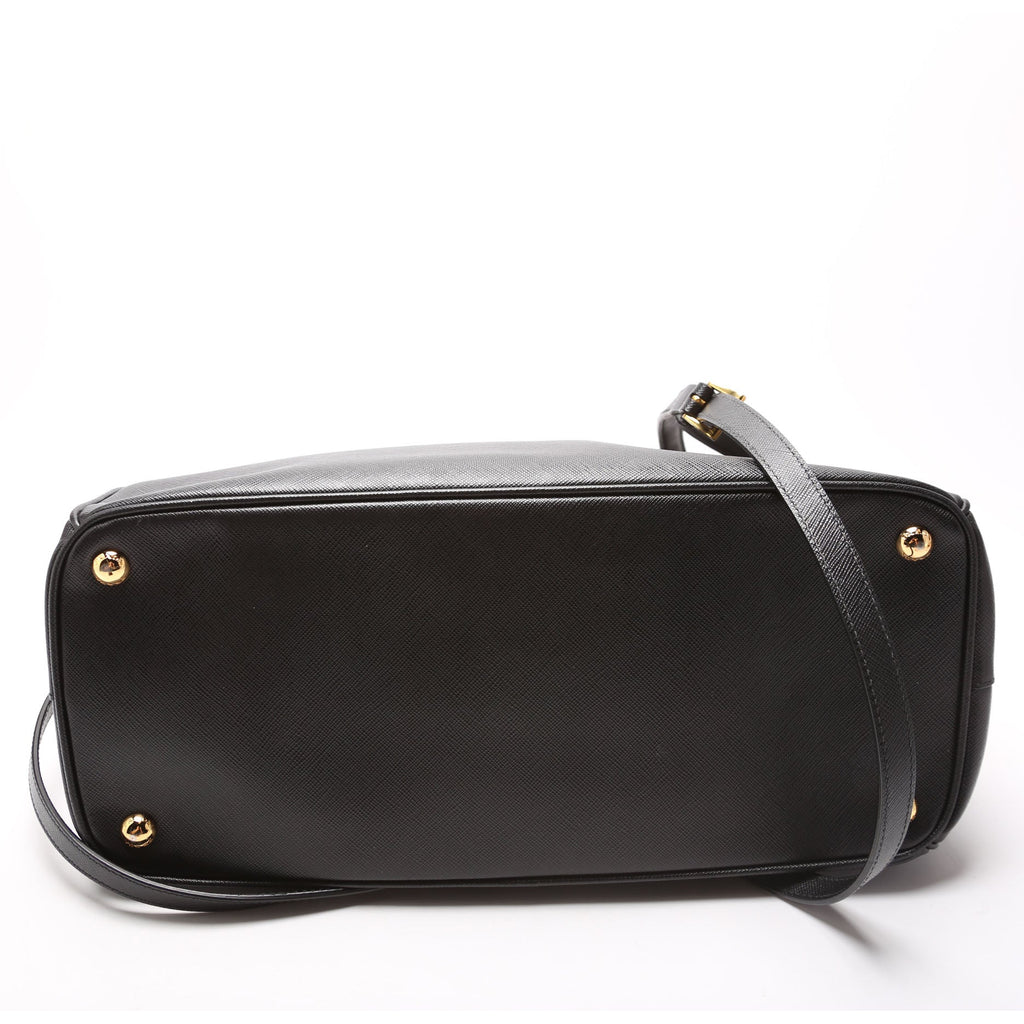 Saffiano Galleria Large Black