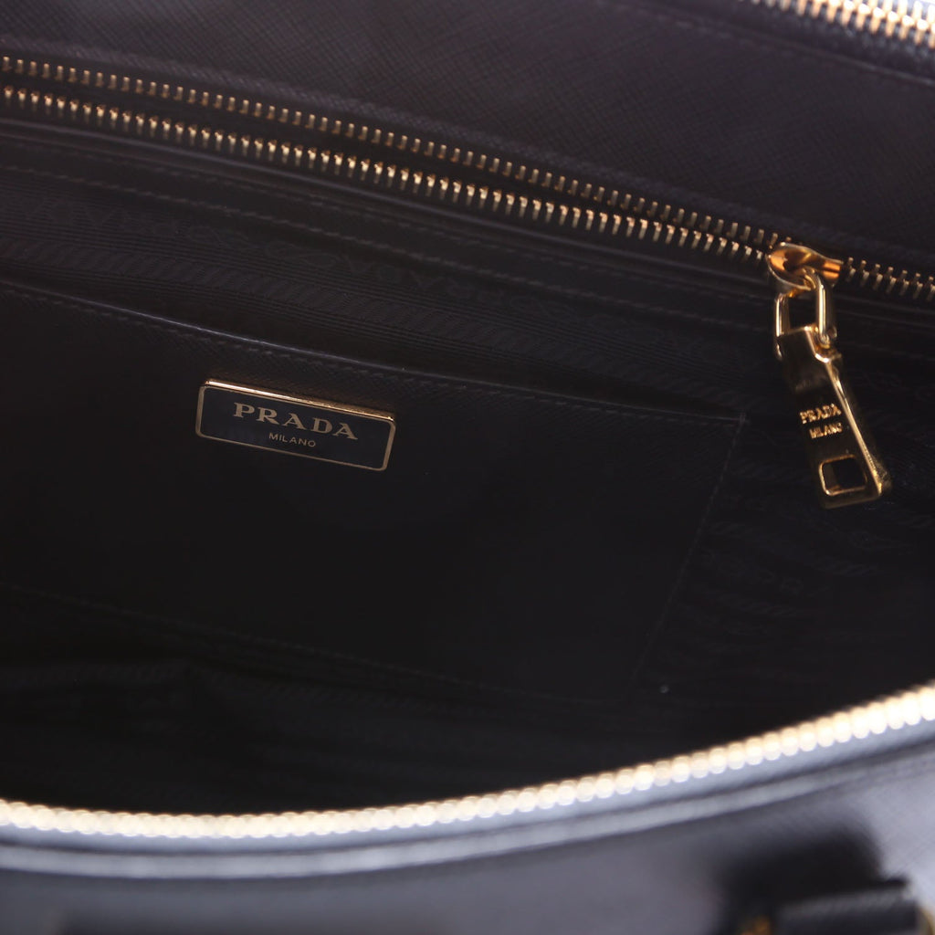 Saffiano Galleria Large Black