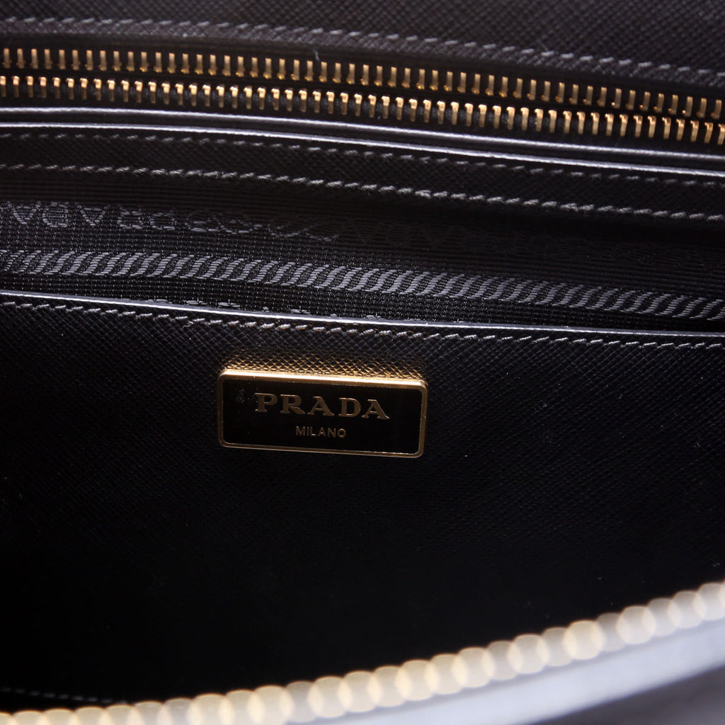 Saffiano Galleria Large Black