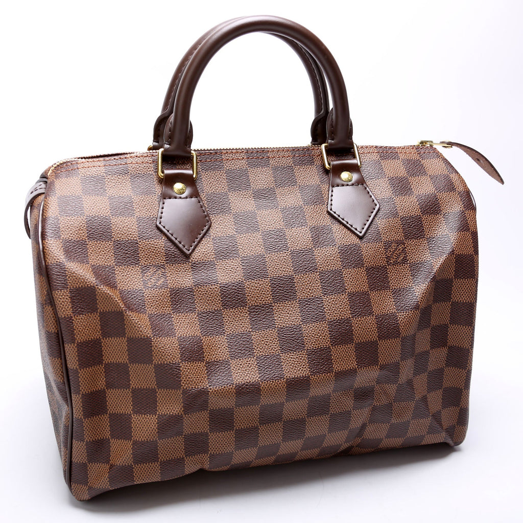 Speedy 30 Damier Ebene Red