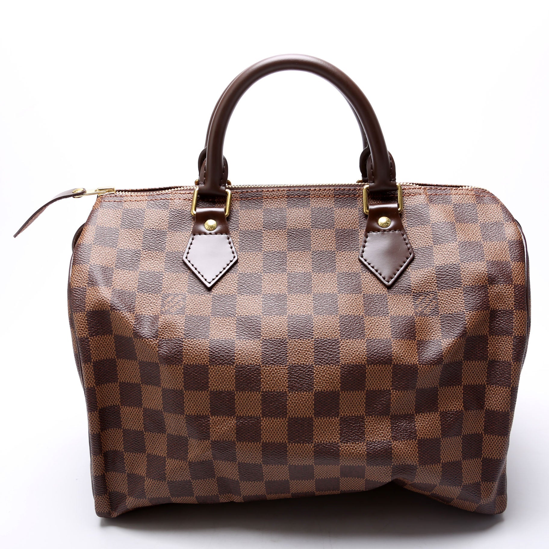 Speedy 30 Damier Ebene Red