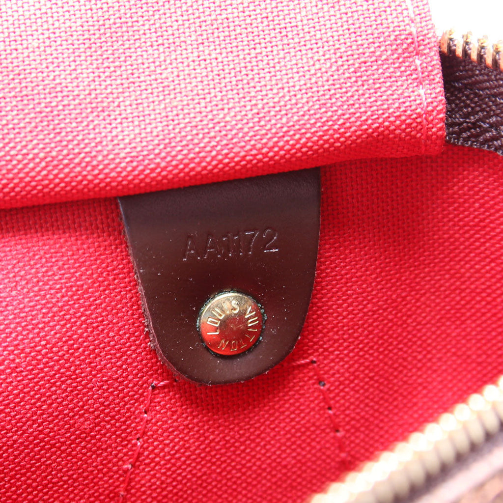 Speedy 30 Damier Ebene Red