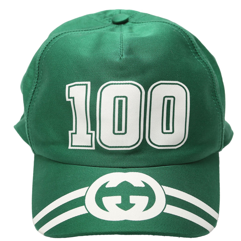 100 Anniversary Baseball Cap Size Medium Green