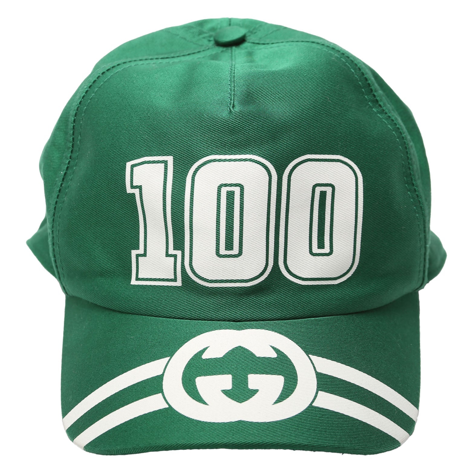 100 Anniversary Baseball Cap Size Medium Green